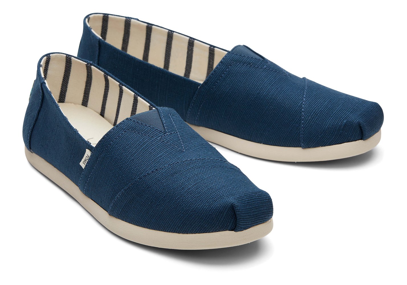 Toms Alpargata Heritage Canvas Espadrille Navy - Mens - 24560-VQHE